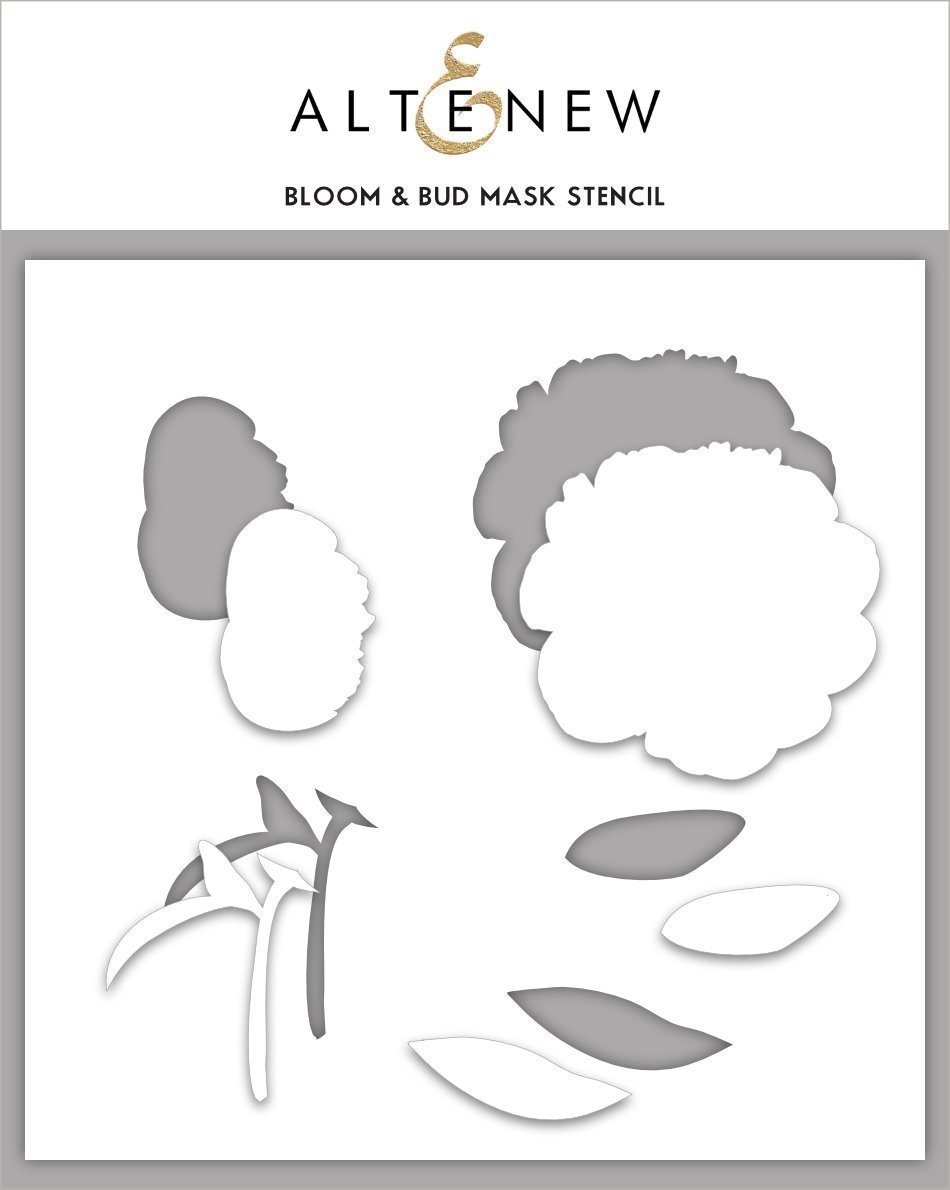 Bloom & Bud Mask - Stencil