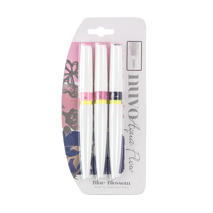 Blue Blossom - Nuvo Aqua Flow Pens Blue Blossom - Nuvo Aqua Flow Pens