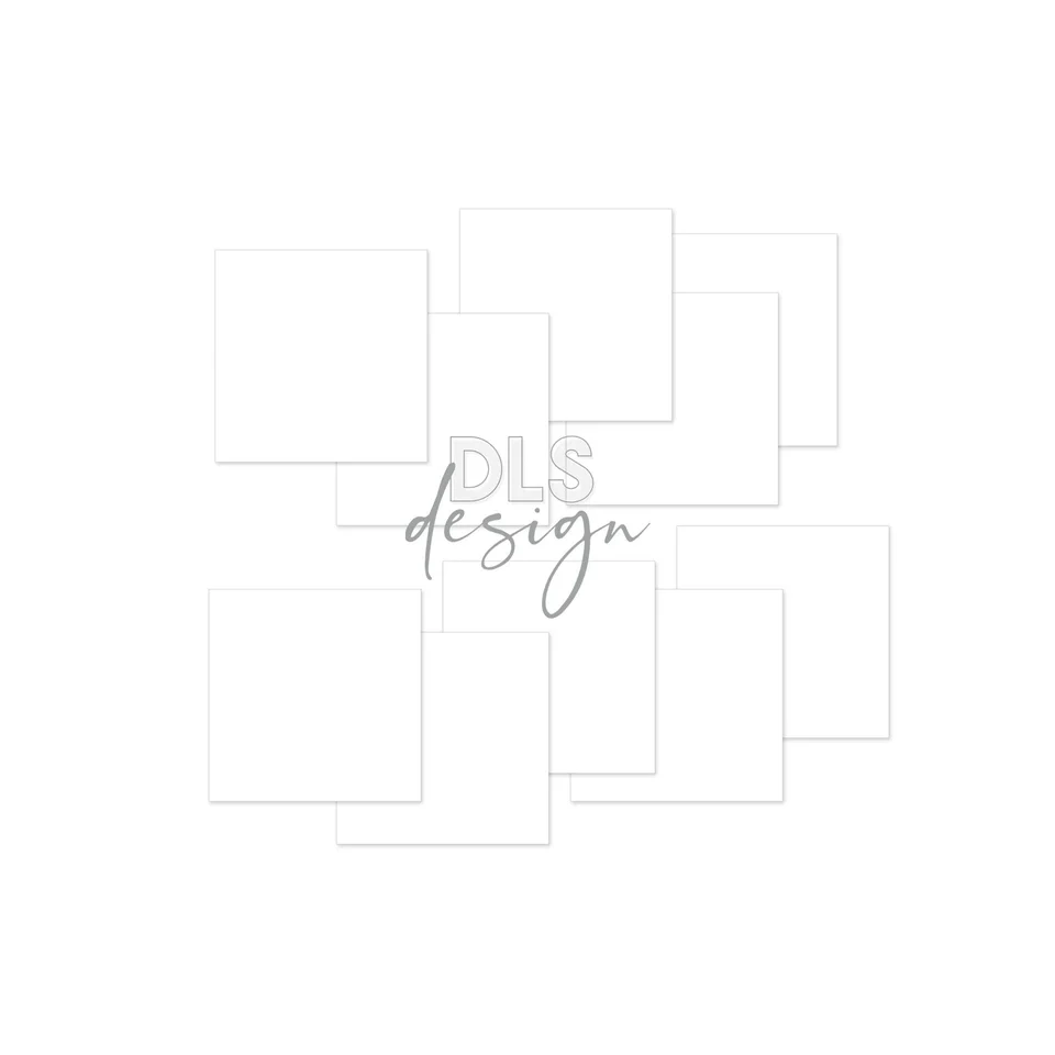Mixed Media Paper Set 12“ - Cardstock White
