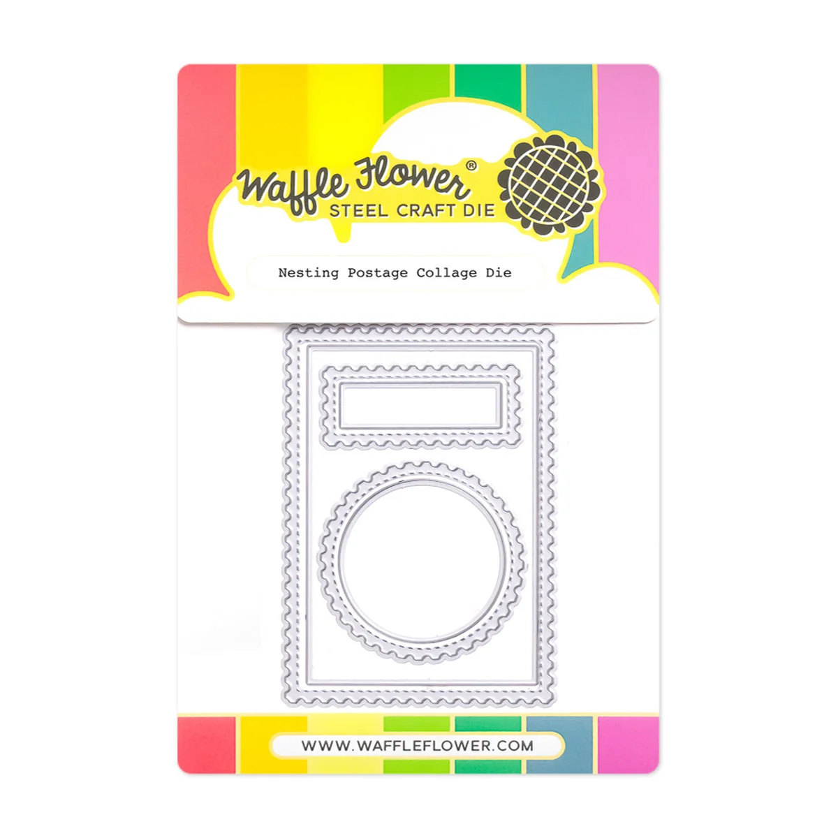 Nesting Postage Collage - Die Nesting Postage Collage - Die