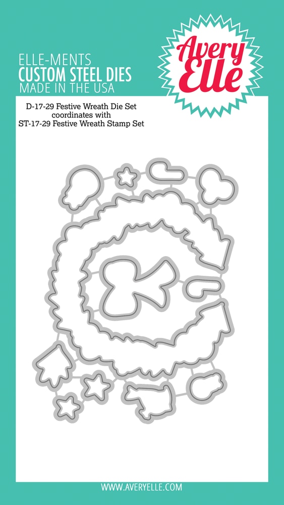 Festive Wreath - Elle-ments