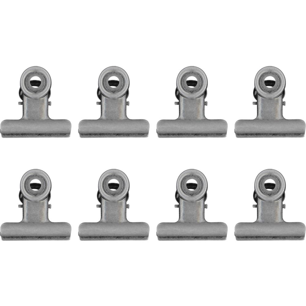 Metal Hinge Clip Large 8/Pkg - Idea-Ology Metal Hinge Clip Large 8/Pkg - Idea-Ology