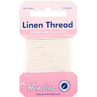 Leinengarn in weiß Leinengarn in weiß