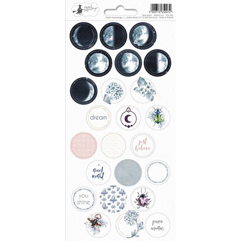 Sticker Sheet 03 - New Moon Sticker Sheet 03 - New Moon
