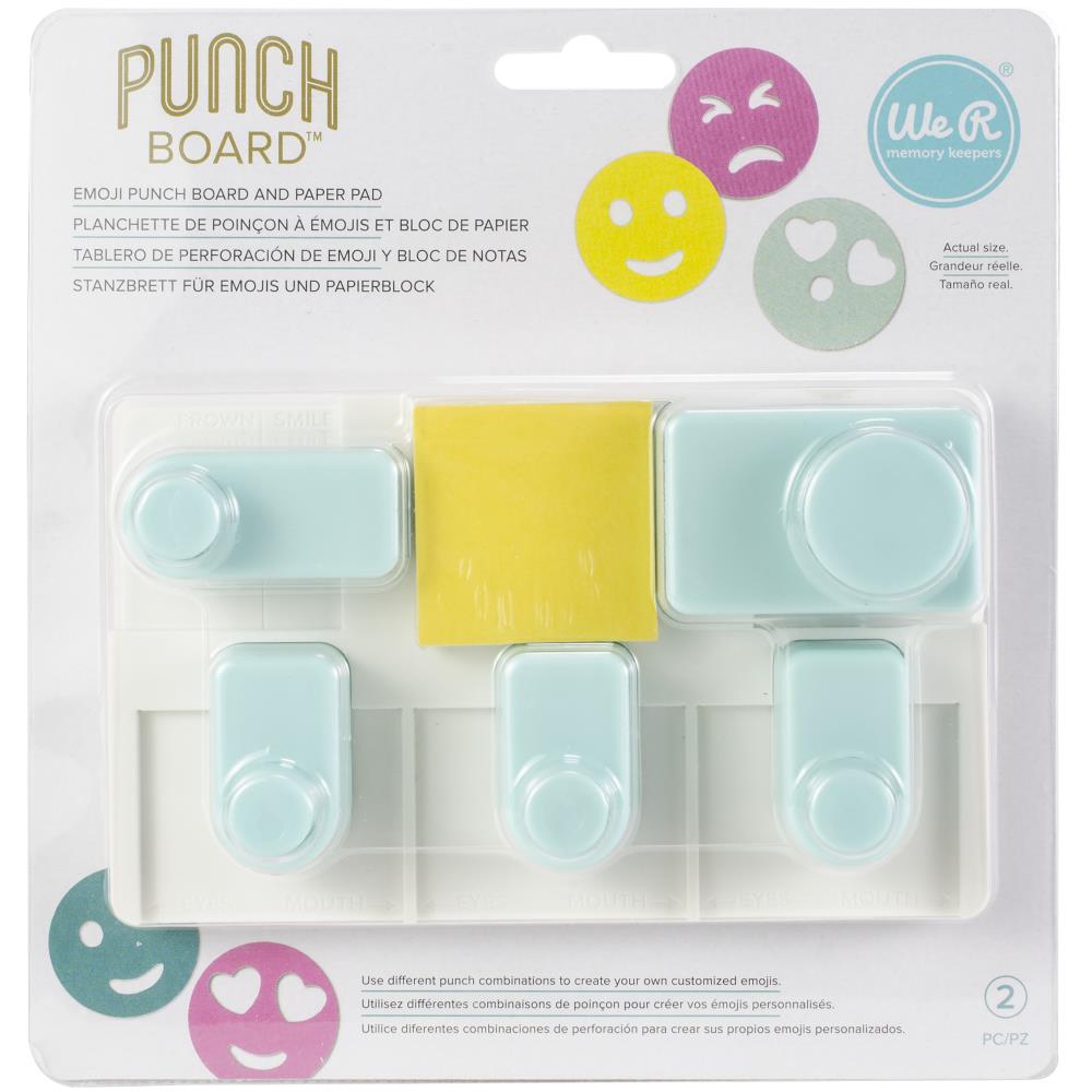 Emoji Punch Board - We R Memory Keepers