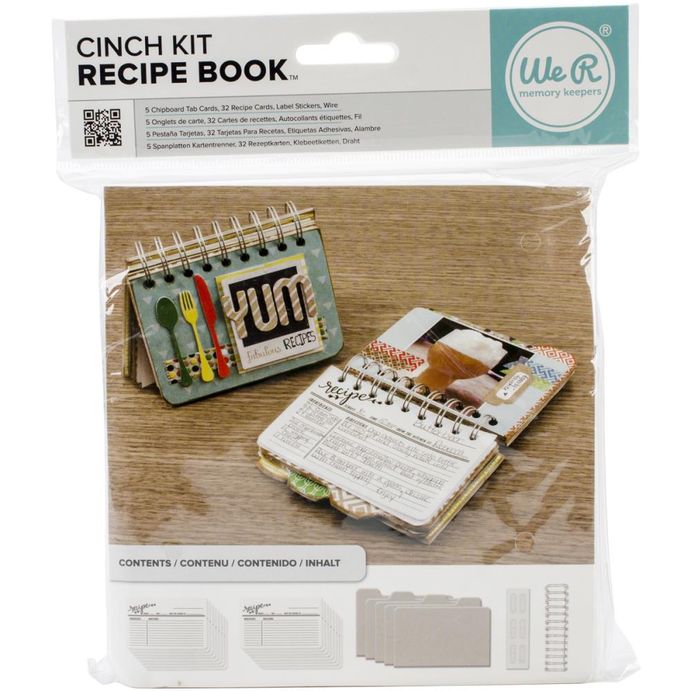 Cinch Recipe Book Kit 6"X7"