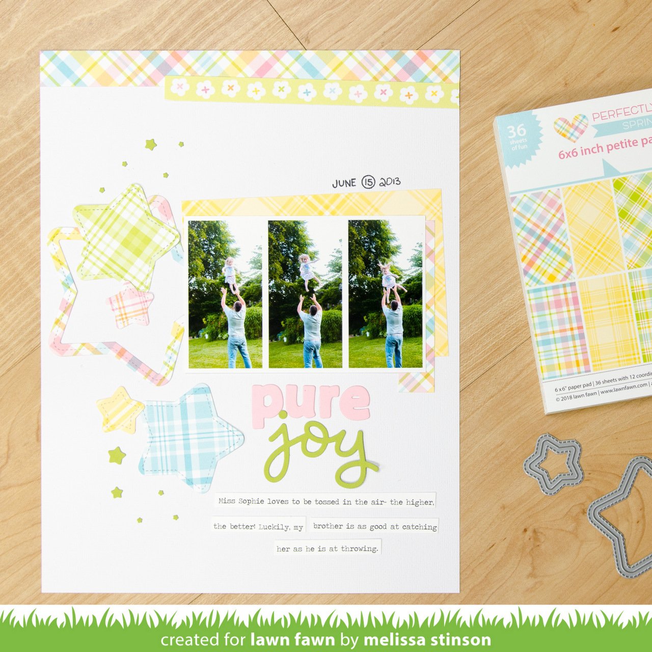 Stitched Star Frames - Lawn Cuts