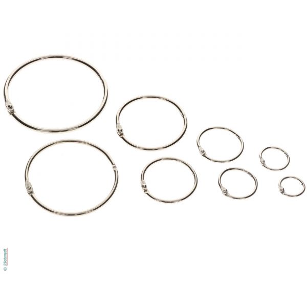 3 Buchbinderinge - 38mm 3 Buchbinderinge - 38mm