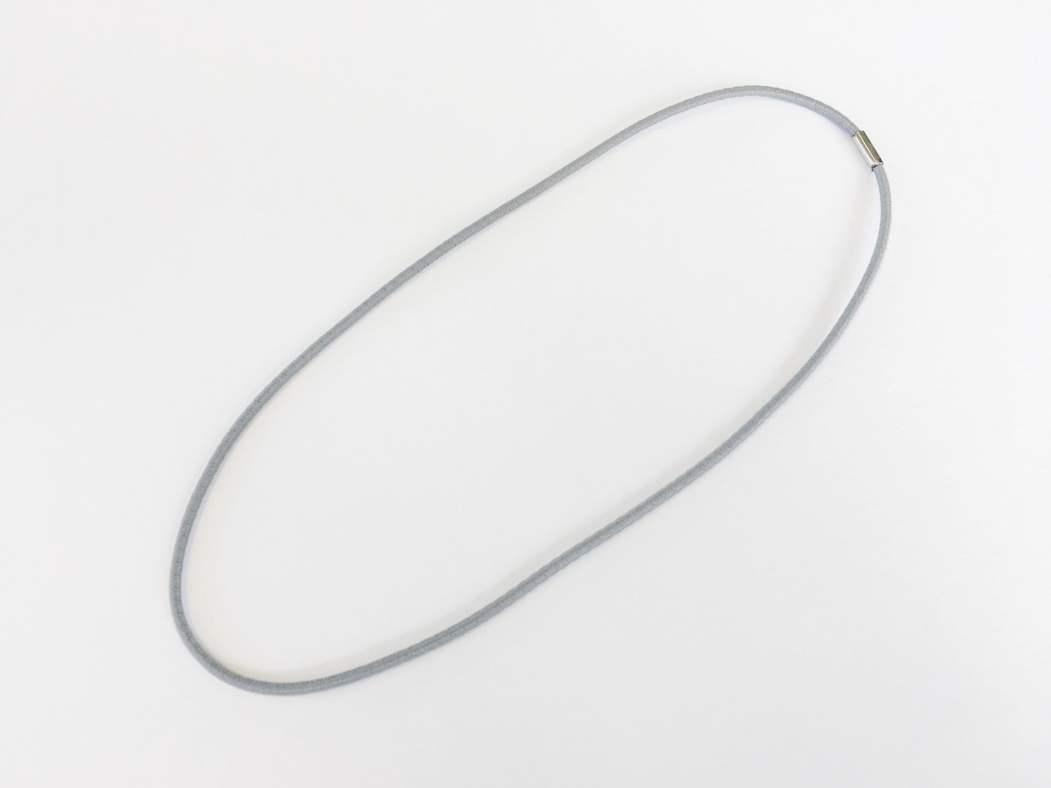 2mm - Grau - Gummischnur