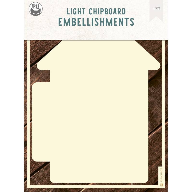 Album Base - House 01 - Light Chipboard