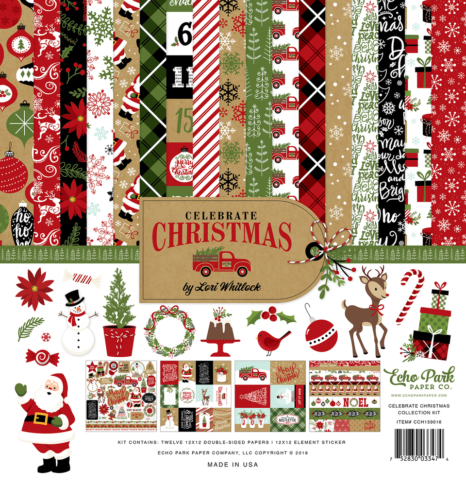Celebrate Christmas Collection Kit - Echo Park Celebrate Christmas Collection Kit - Echo Park
