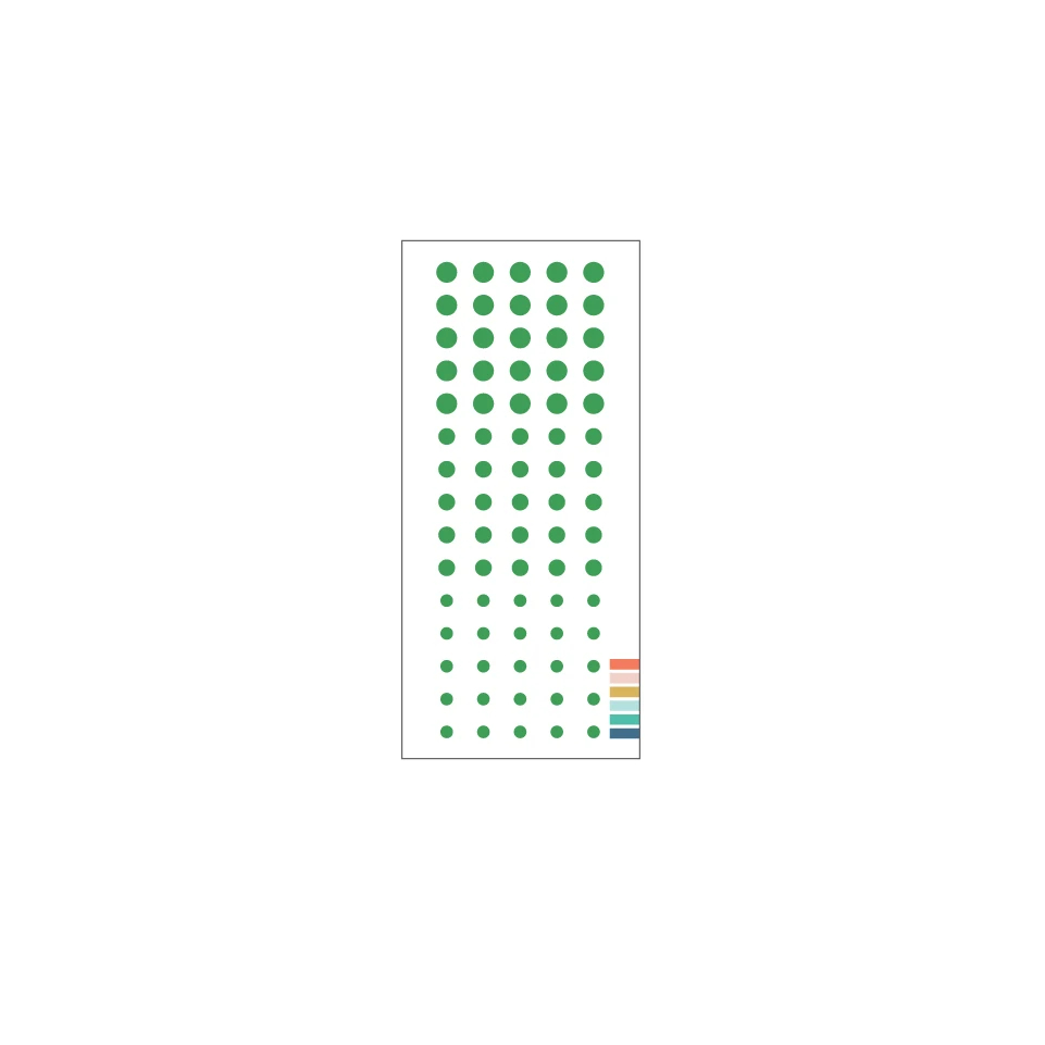 Clover - Enamel Dots