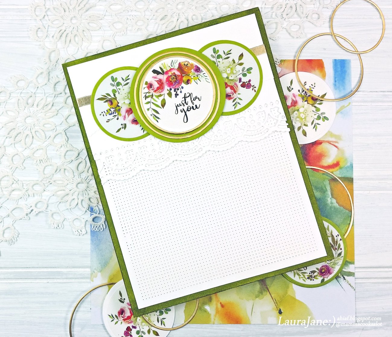 Vintage Florals - Sticker - Altenew