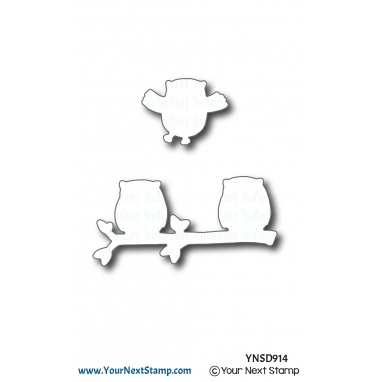 Quirky Fun Owls - Die Set