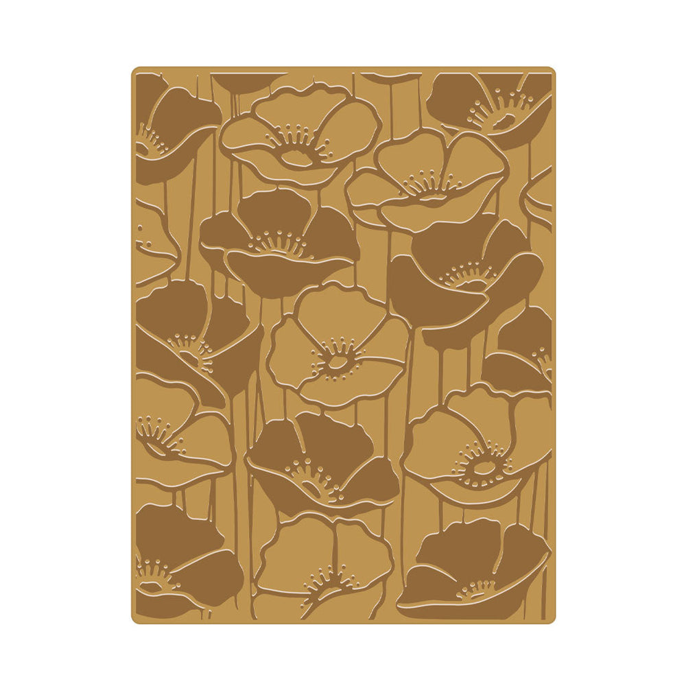 Poppy Field - Hot Foil Plate - Hero Arts Poppy Field - Hot Foil Plate - Hero Arts