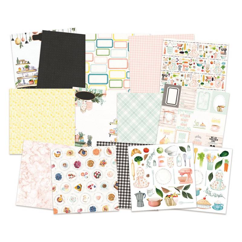 Around the Table - 6"x6" - Paper Pad