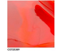 Red-Orange Iridescent Finish - Heat Activated Foil