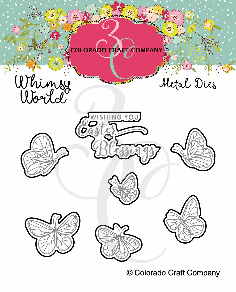 Rose Cross - Die Set