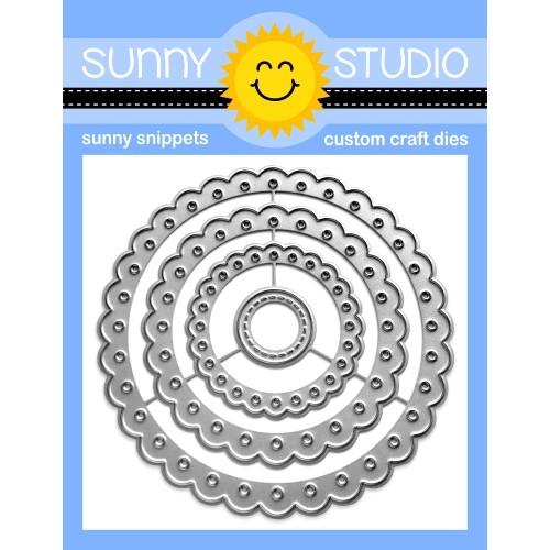 Scalloped Circle Mat - Dies
