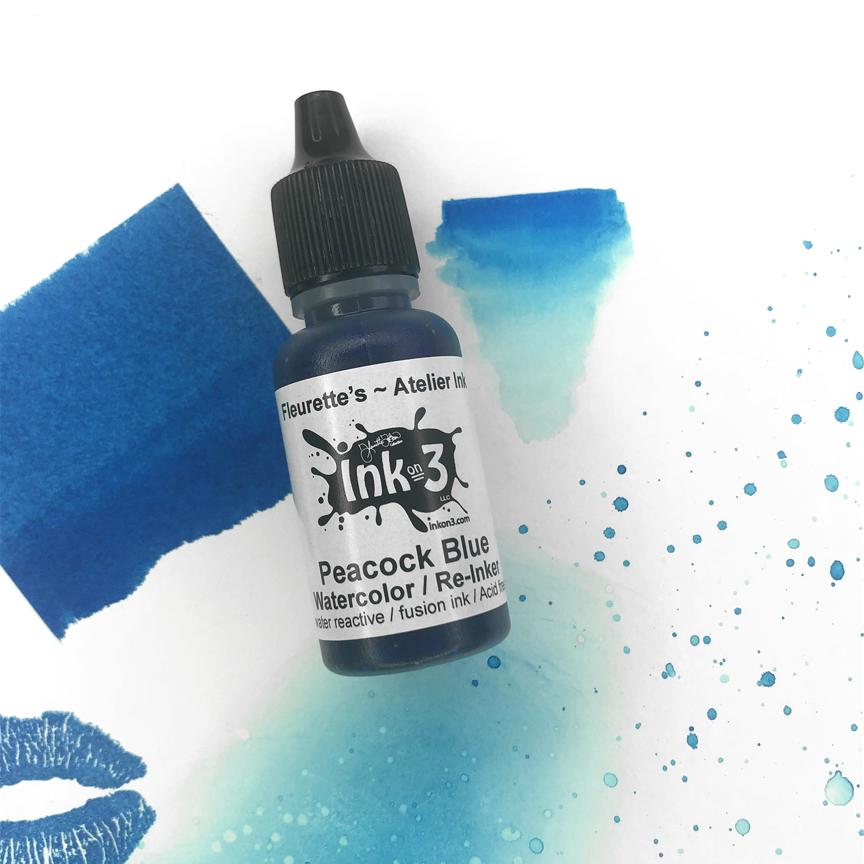 Peacock Blue - Atelier Watercolor ~ Artist Grade Fusion Ink