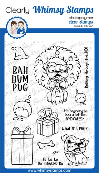 Bah HumPUG - Clear Stamp Bah HumPUG - Clear Stamp