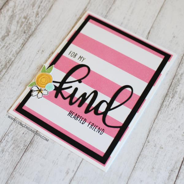 KIND Card Frame Add-On - Dies KIND Card Frame Add-On - Dies