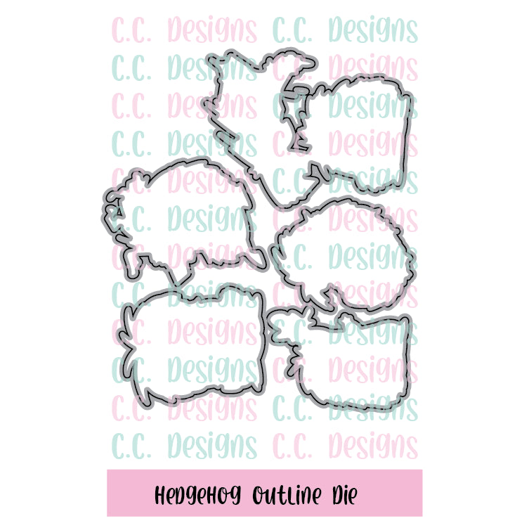 Hedgehog - Outline Metal Die