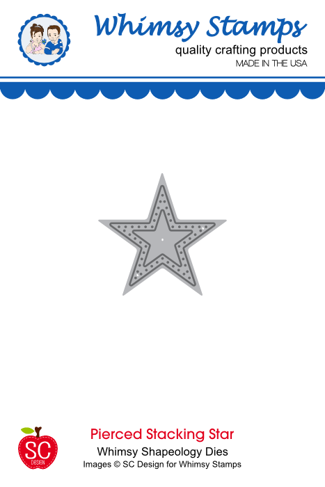 Pierced Stacking Star Die