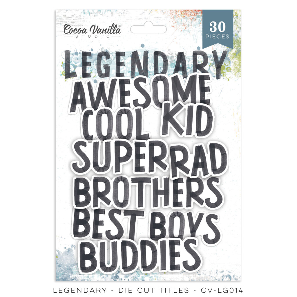 Die Cut Titles - LEGENDARY