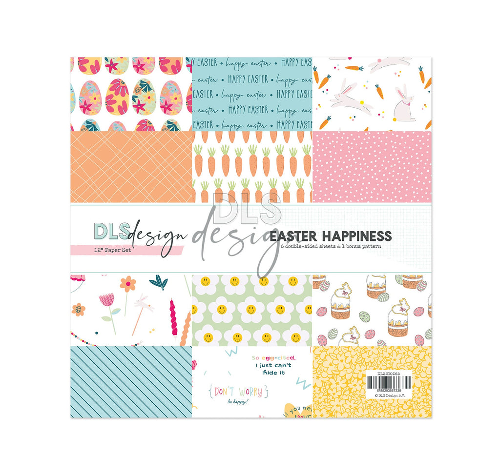 Paper Pad 12" Easter Happiness - Eleven Shades Of Happiness Paper Pad 12" Easter Happiness - Eleven Shades Of Happiness