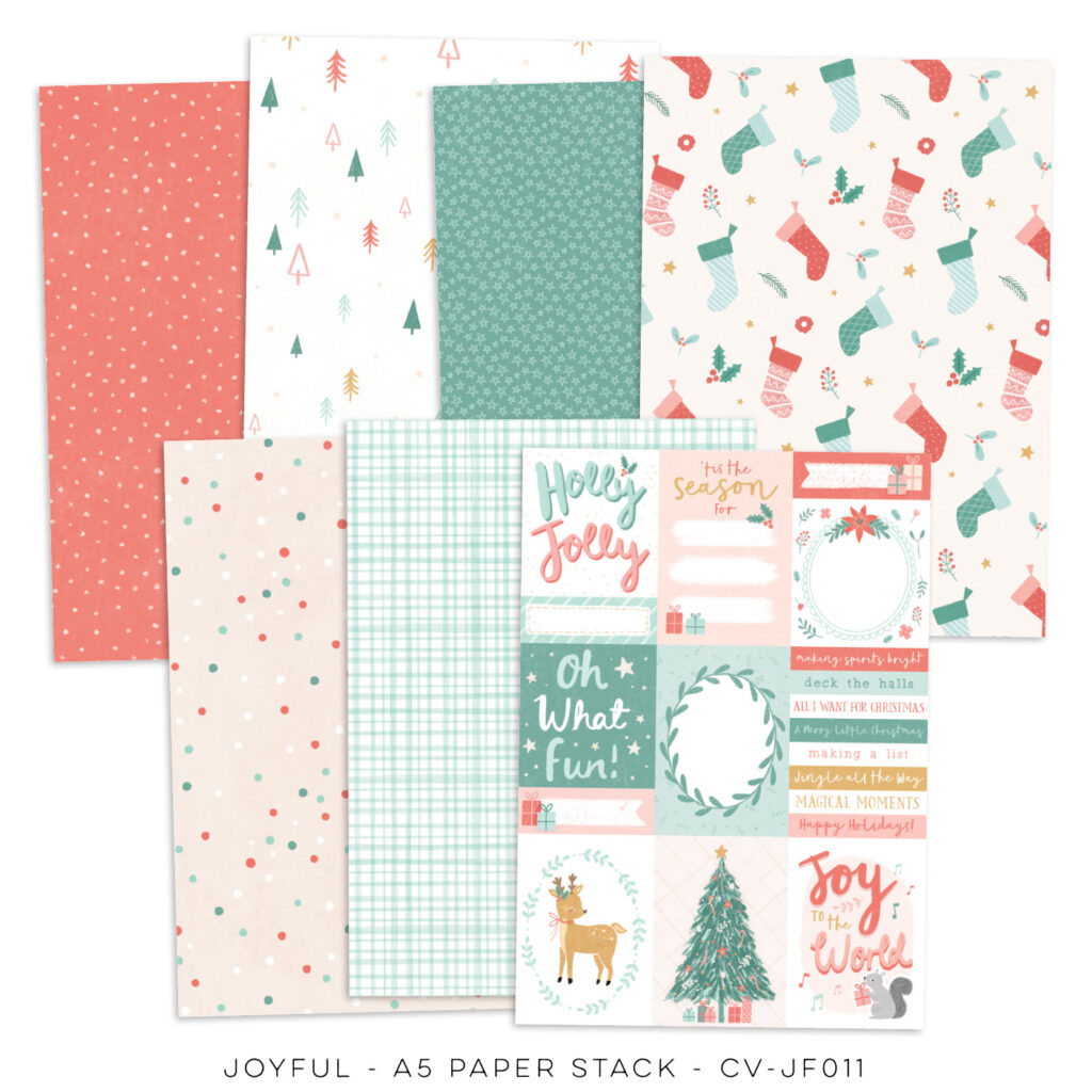 DIN A5 - Paper STACK - JOYFUL DIN A5 - Paper STACK - JOYFUL