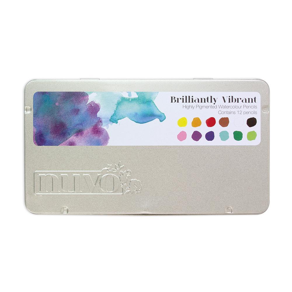 Brilliantly Vibrant - Nuvo - Watercolour Pencils Brilliantly Vibrant - Nuvo - Watercolour Pencils