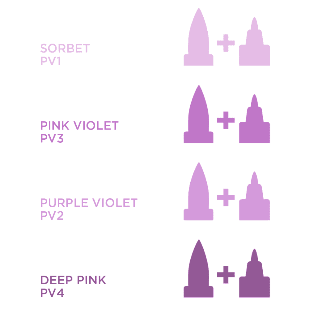 PV1 - Sorbet - Pink Violet
