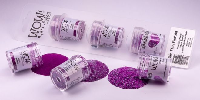 Trio Flirty Fuchsia -Catherine Pooler Exclusive - Wow - Trio
