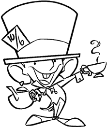 Cappellaio matto - Rubberstamp Cappellaio matto - Rubberstamp