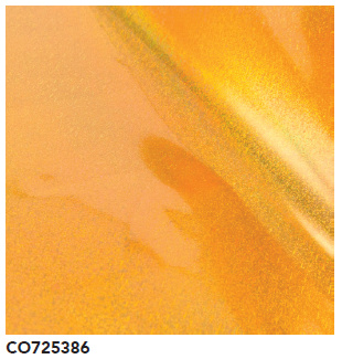 Gold Iridescent Shavings Finish - Heat Activated Foil