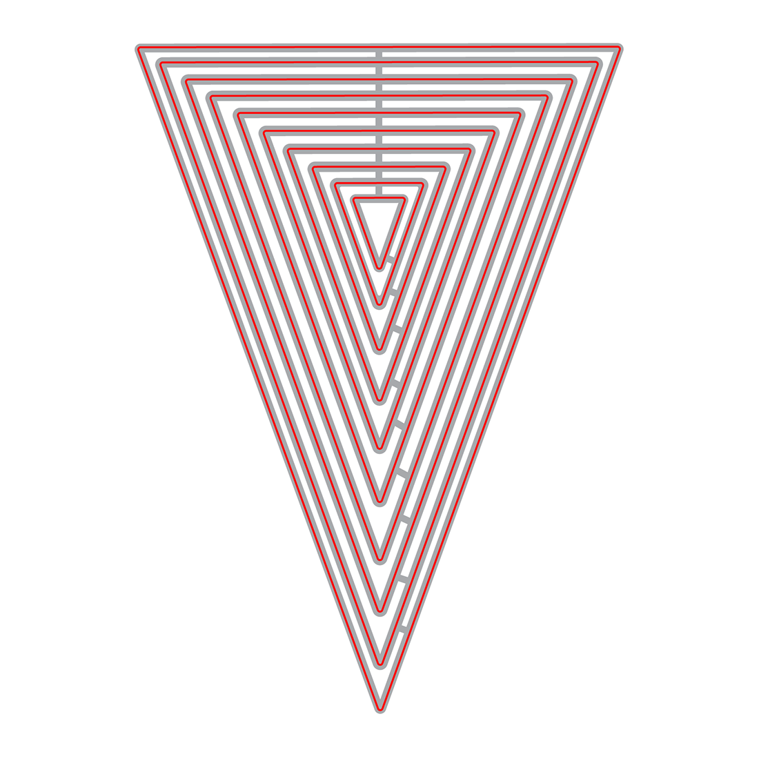 Stacking Pennants - Honey Cuts