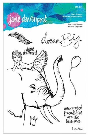 Elephant Dream - Acrylic Stamps - Jane Davenport Elephant Dream - Acrylic Stamps - Jane Davenport