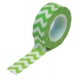Trendy Tape Chevron green Queen&Co