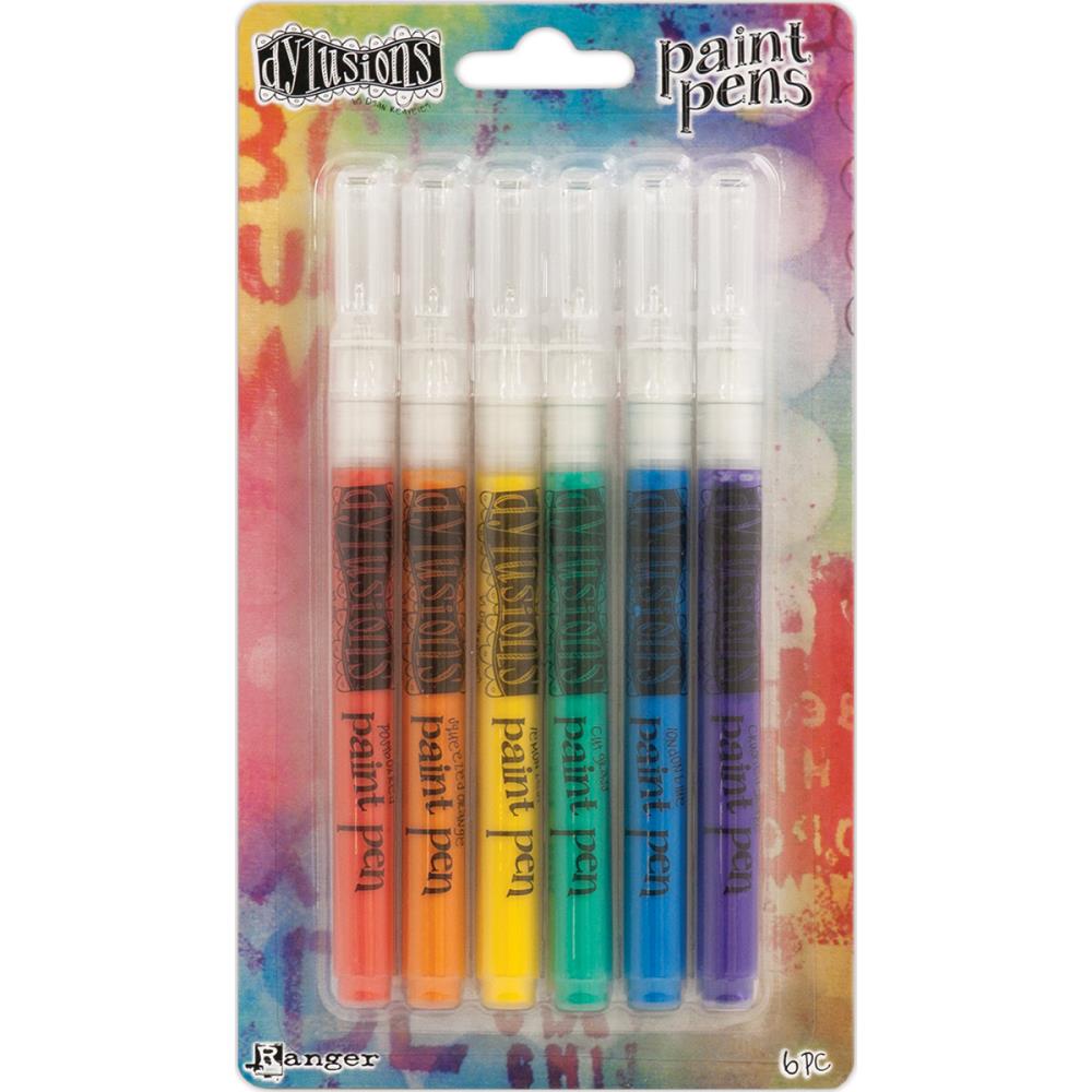 Dyan Reaveley's Dylusions Paint Pens 6/Pkg - Basics