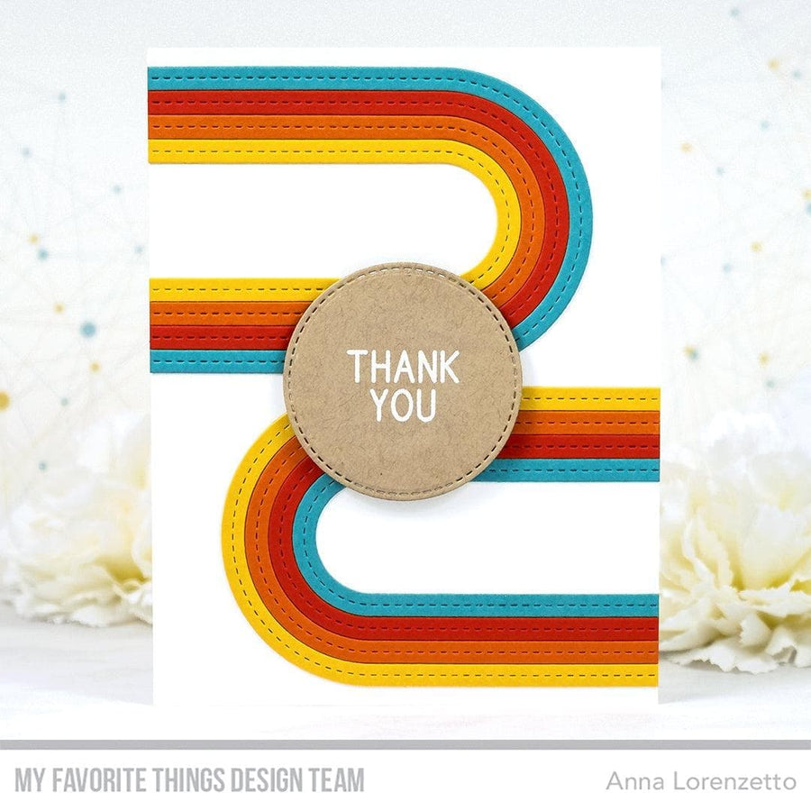 Stitched Tall Rainbow - Die-namics