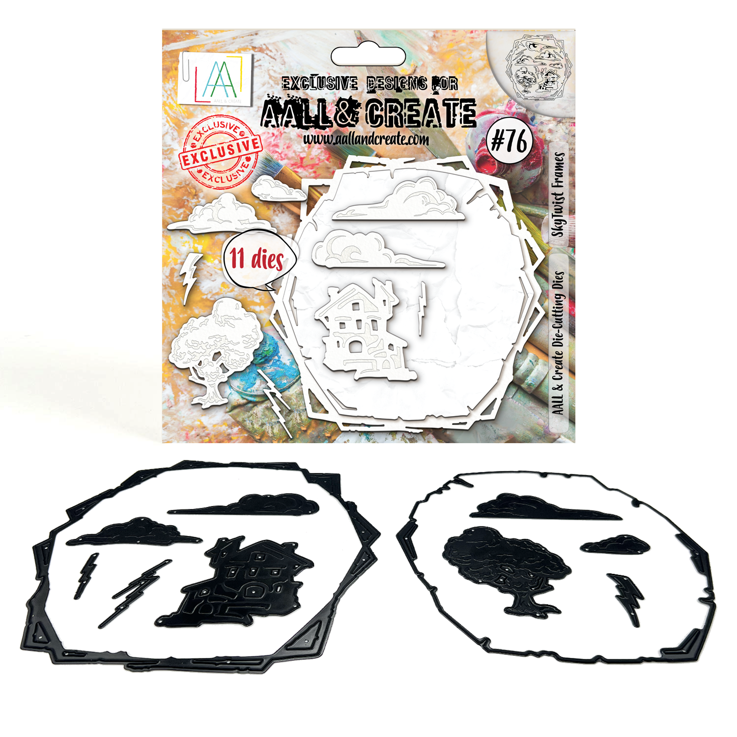 Skytwist Frames - #76 - Die-Cutting Die Set Skytwist Frames - #76 - Die-Cutting Die Set