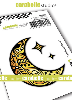 Symbol : Moon - Cling Stamp small