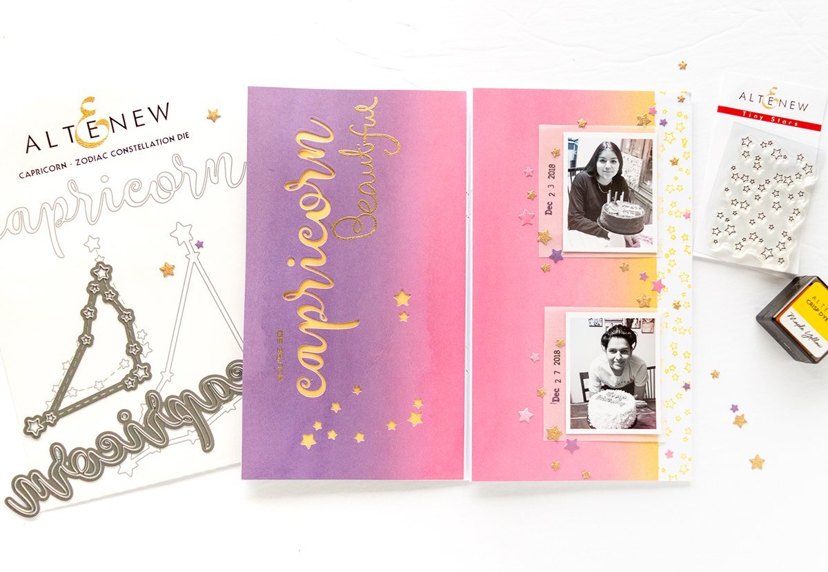 Capricorn - Zodiac Constellation - Die Set Capricorn - Zodiac Constellation - Die Set