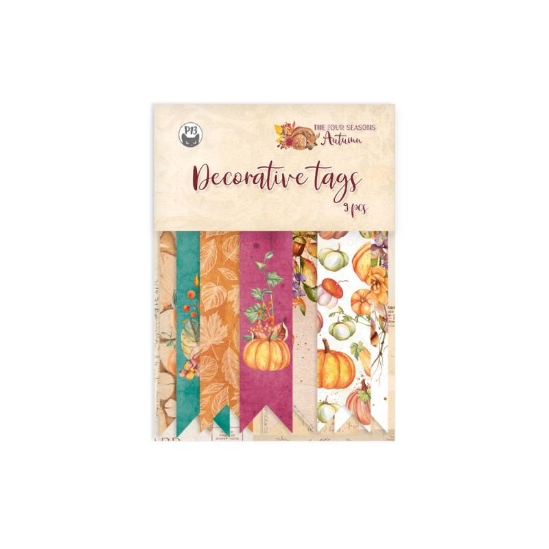 Decorative Tags 03 - The Four Seasons - Autumn
