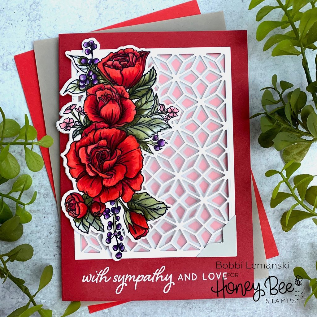 Winter Prism Cover Plate - Middle - Honey Cuts