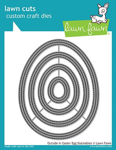 Outside in Easter Egg Stackables - Lawn Cuts Outside in Easter Egg Stackables - Lawn Cuts