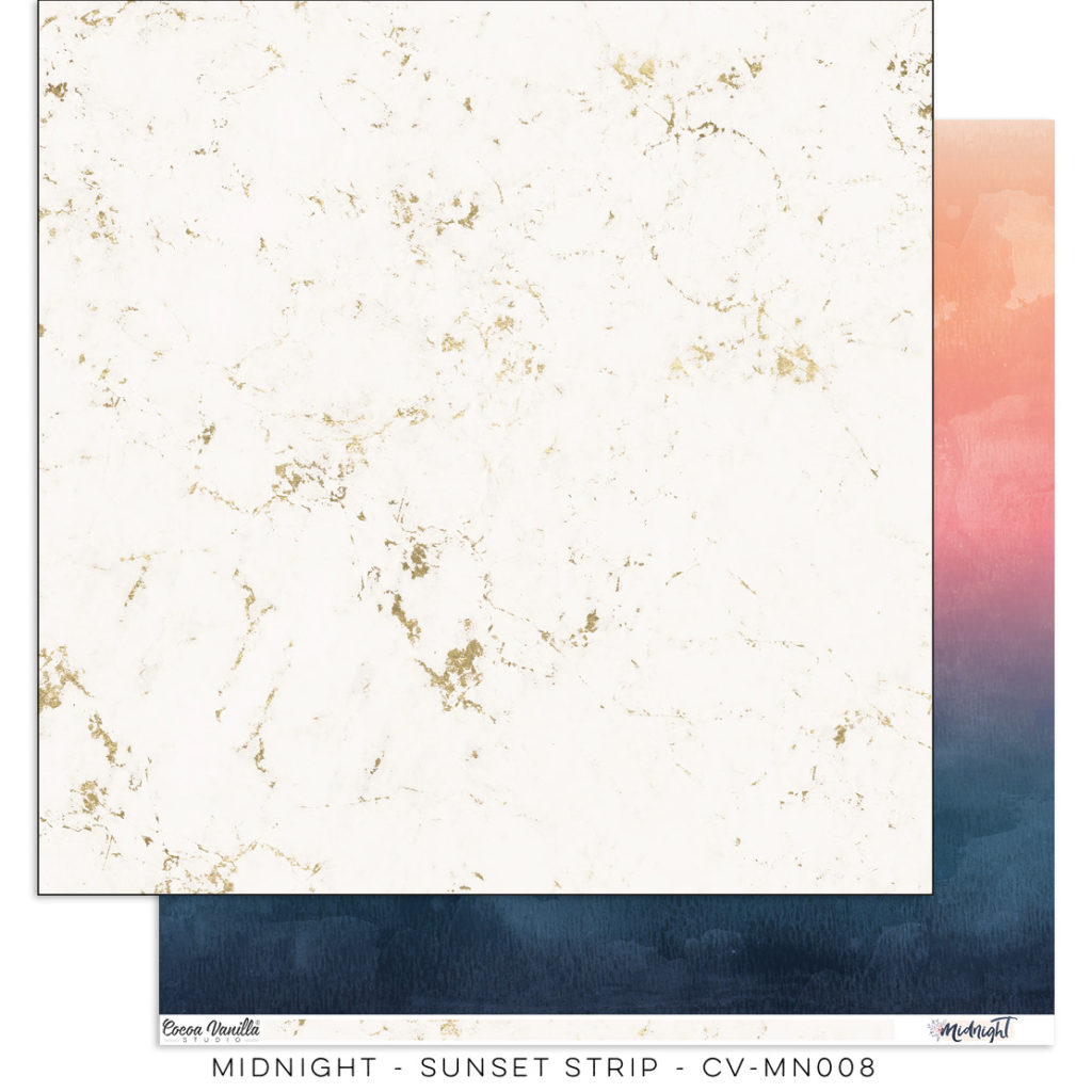 Sunset Strip - Paper - Midnight Sunset Strip - Paper - Midnight