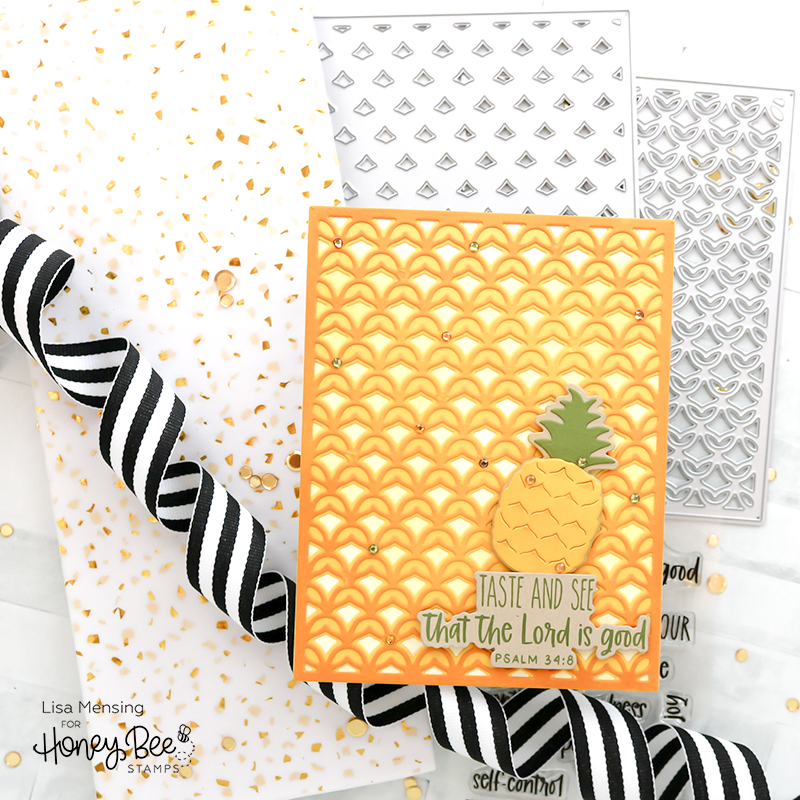 Pineapple Lattice Cover Plate - Base - Honey Cuts