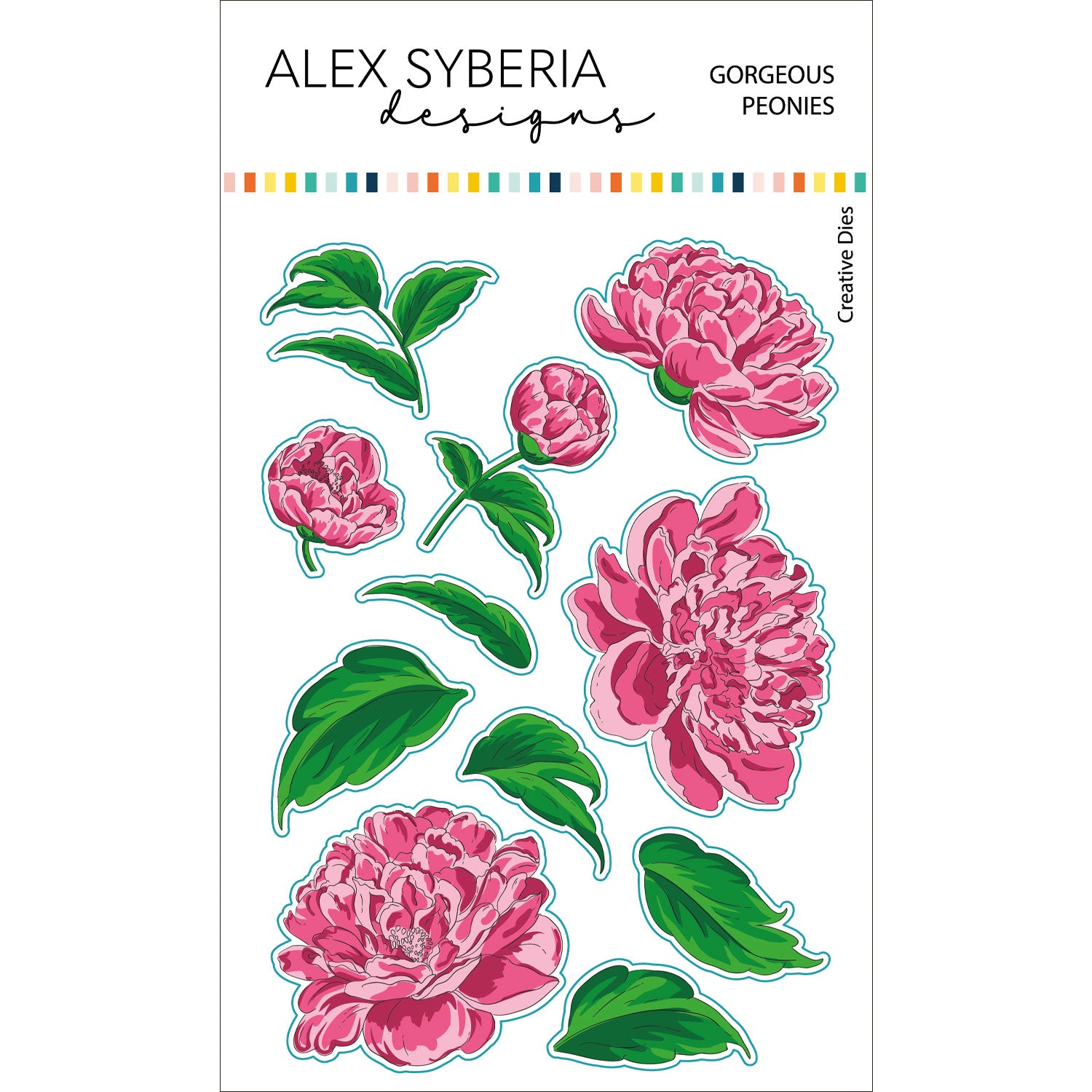 Gorgeous Peonies - Die 